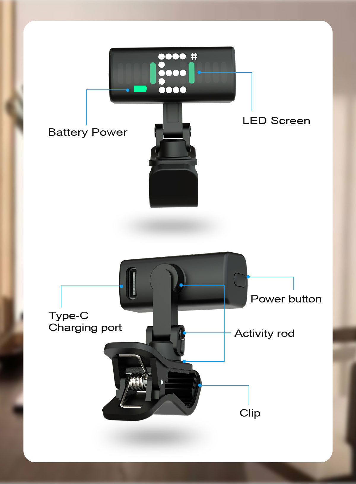 Swiff Audio A10-R Rechargeable Mini Tuner