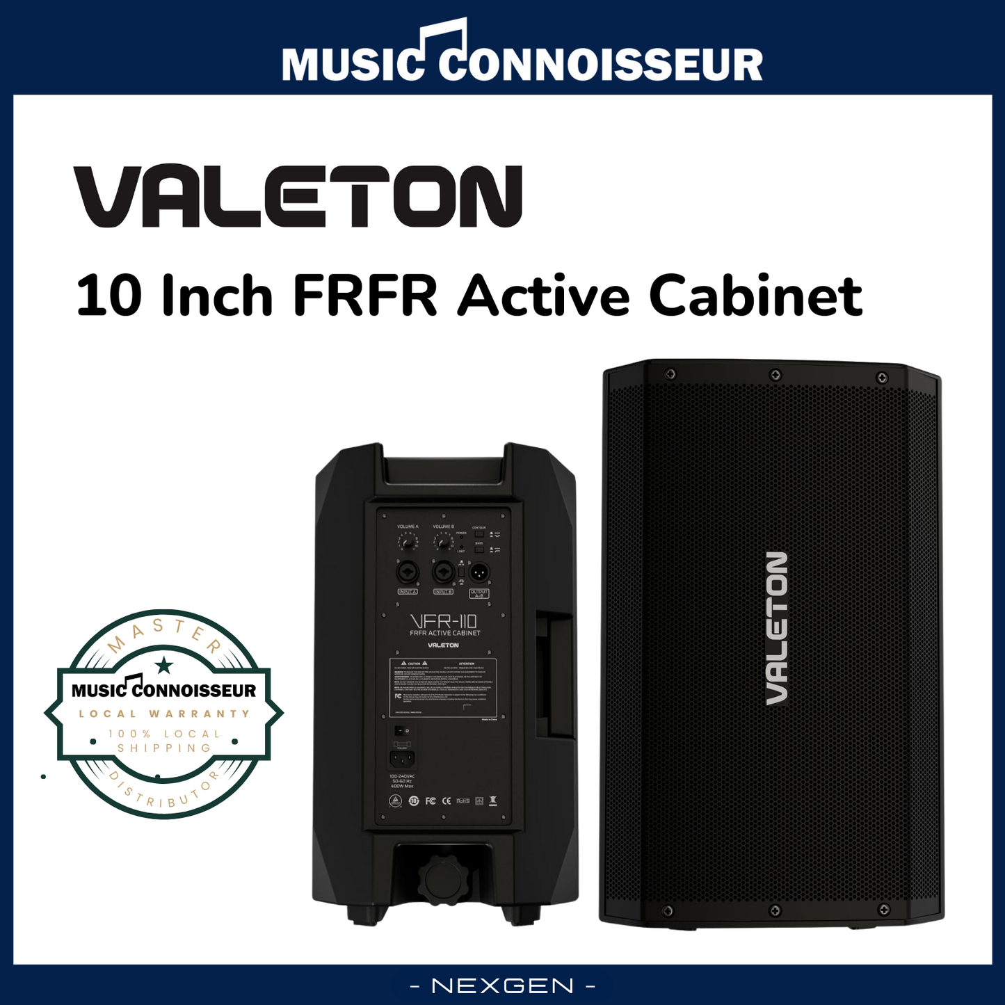 Valeton 10 Inch FRFR Active Cabinet