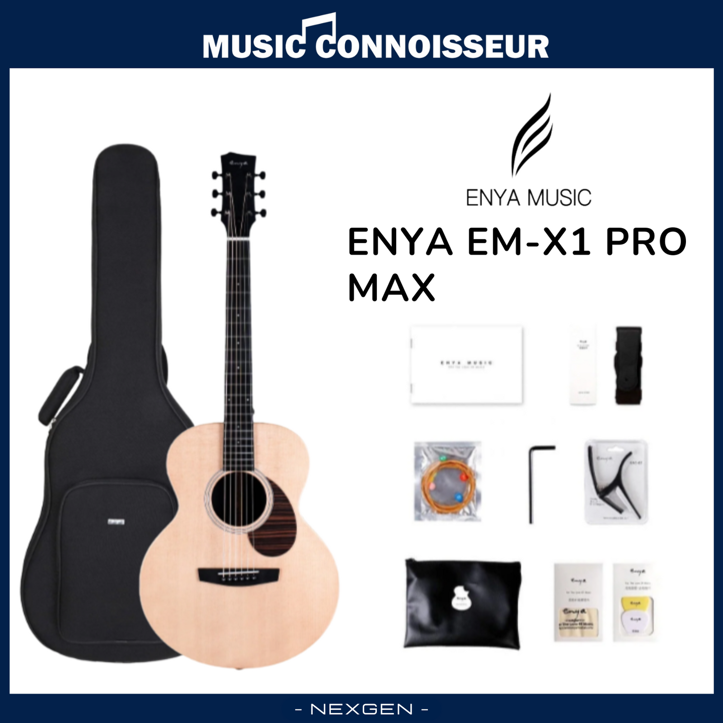 ENYA EM-X1 PRO MAX Acoustic Guitar