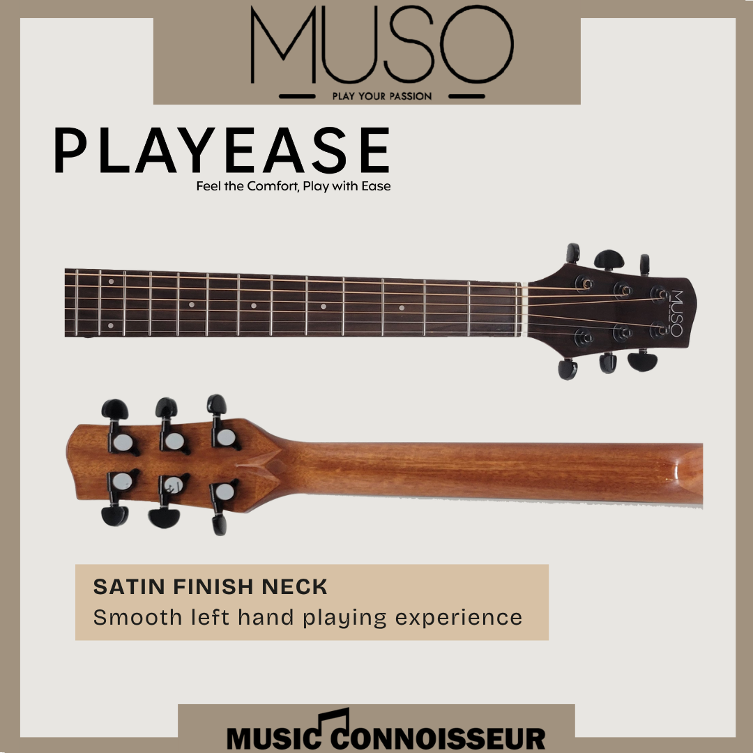 PX Maestro 40" Acoustic Guitar w/ Pickup (Sunburst)