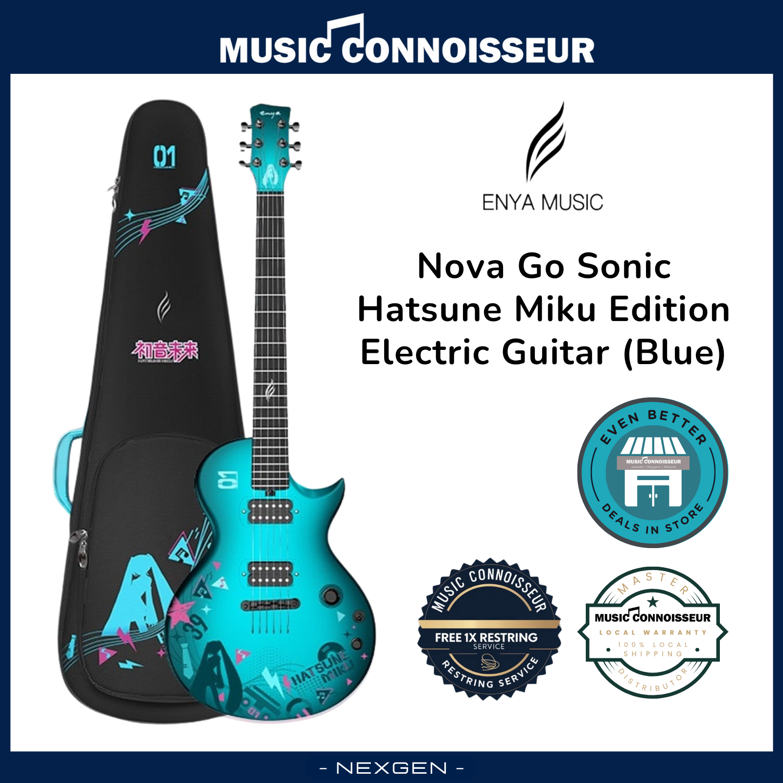Enya sonic go 初音ミクモデル Enya sonic go 初音ミクモデル Enya Nova Go Sonic Guitar