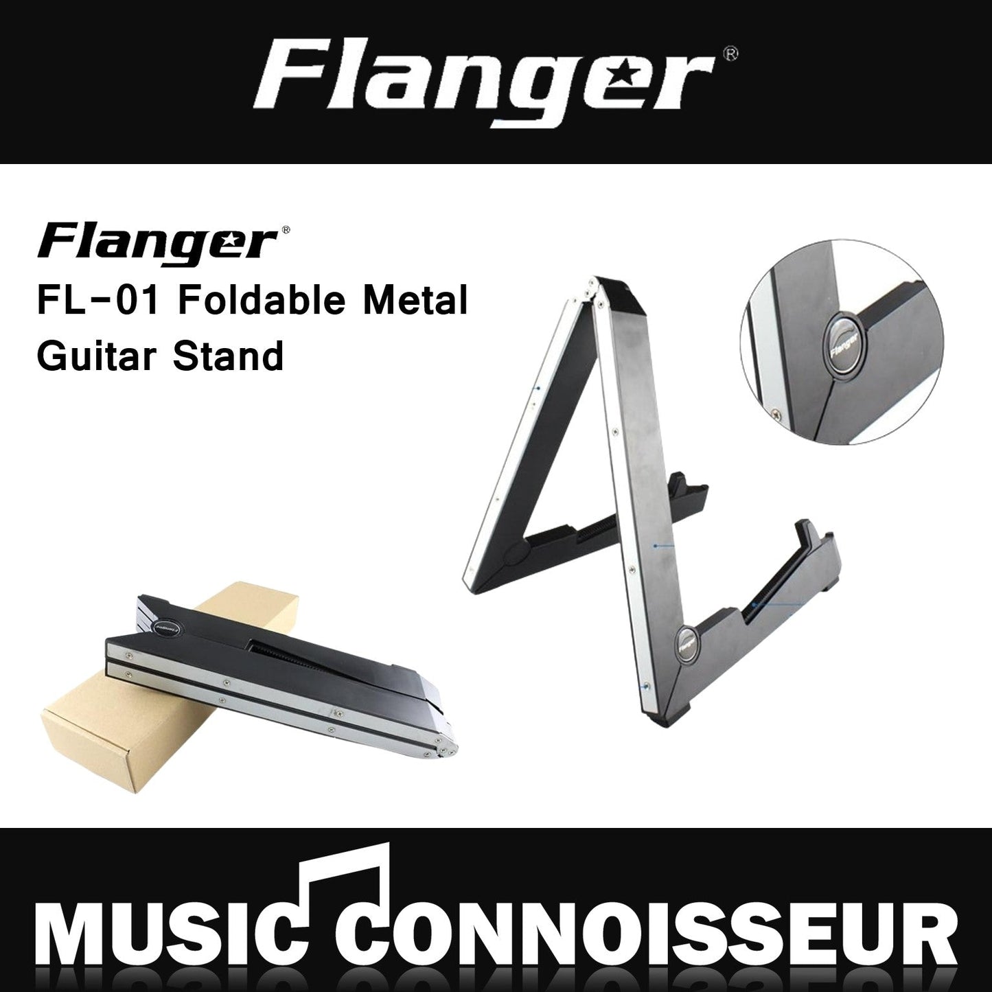 Flanger FL-01 Foldable Metal Guitar Stand (Display)