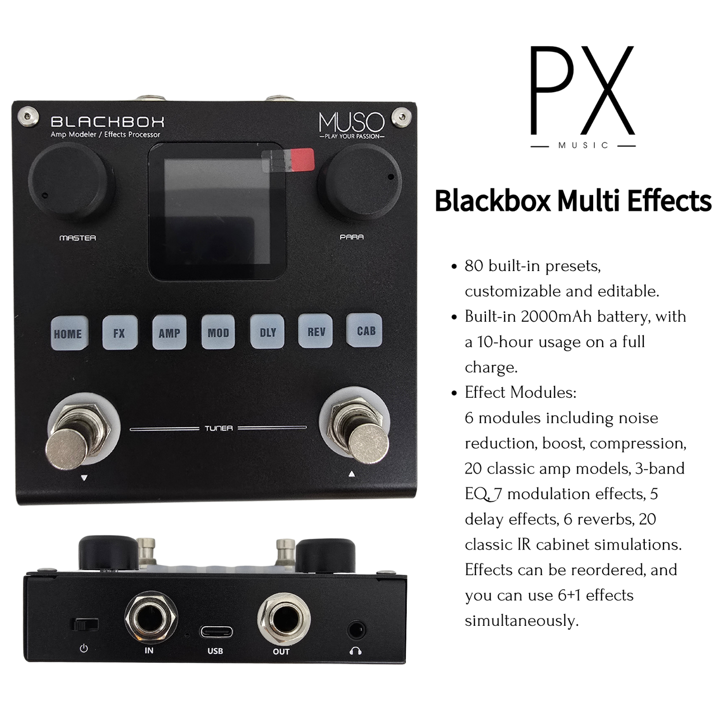 PX Blackbox Multi Effects