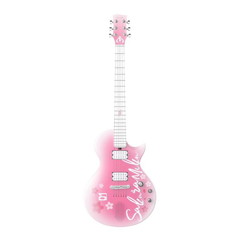 ENYA NOVA GO Sonic Sakura Miku Edition Electric Guitar Pink