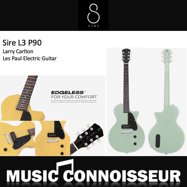 Sire Larry Carlton L3 P90 Electric Guitar (Surf Green Metallic)