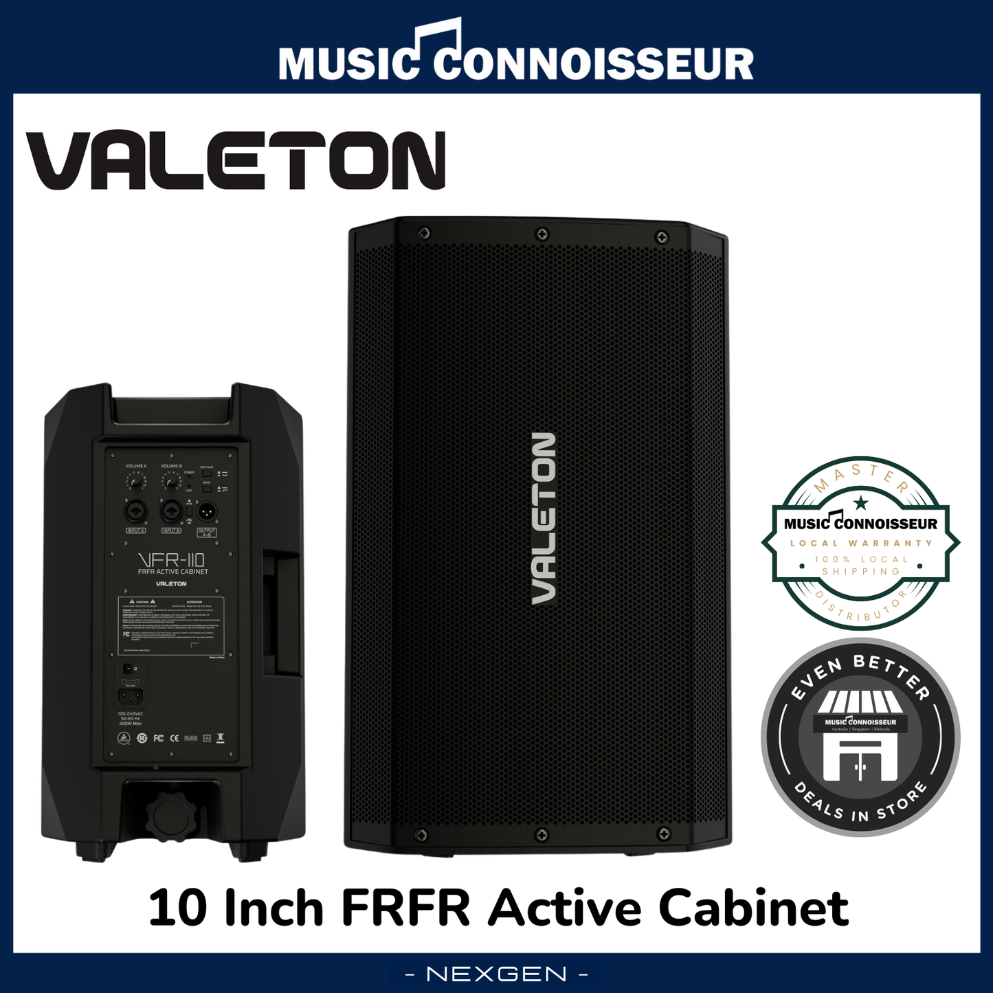 Valeton 10 Inch FRFR Active Cabinet (Display)