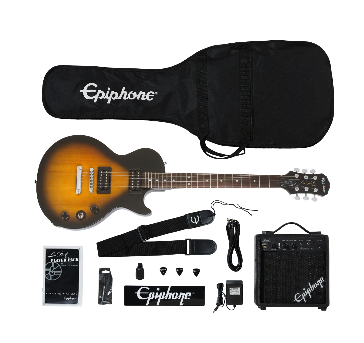 Epiphone Les Paul Player Pack (Vintage Sunburst)