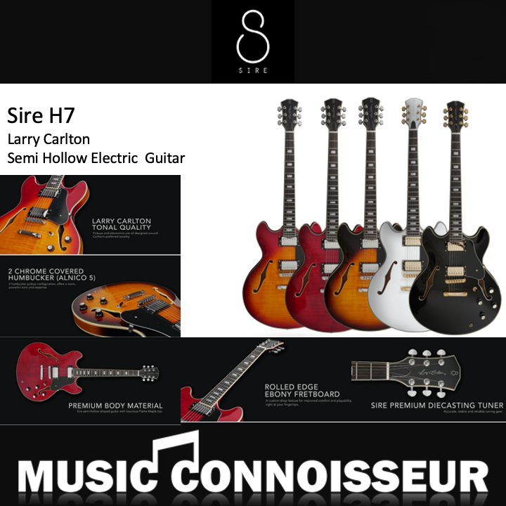 Sire Larry Carlton H7 Electric Guitar (White)