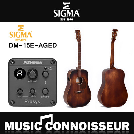 Sigma DM-15E-AGED Acoustic Guitar