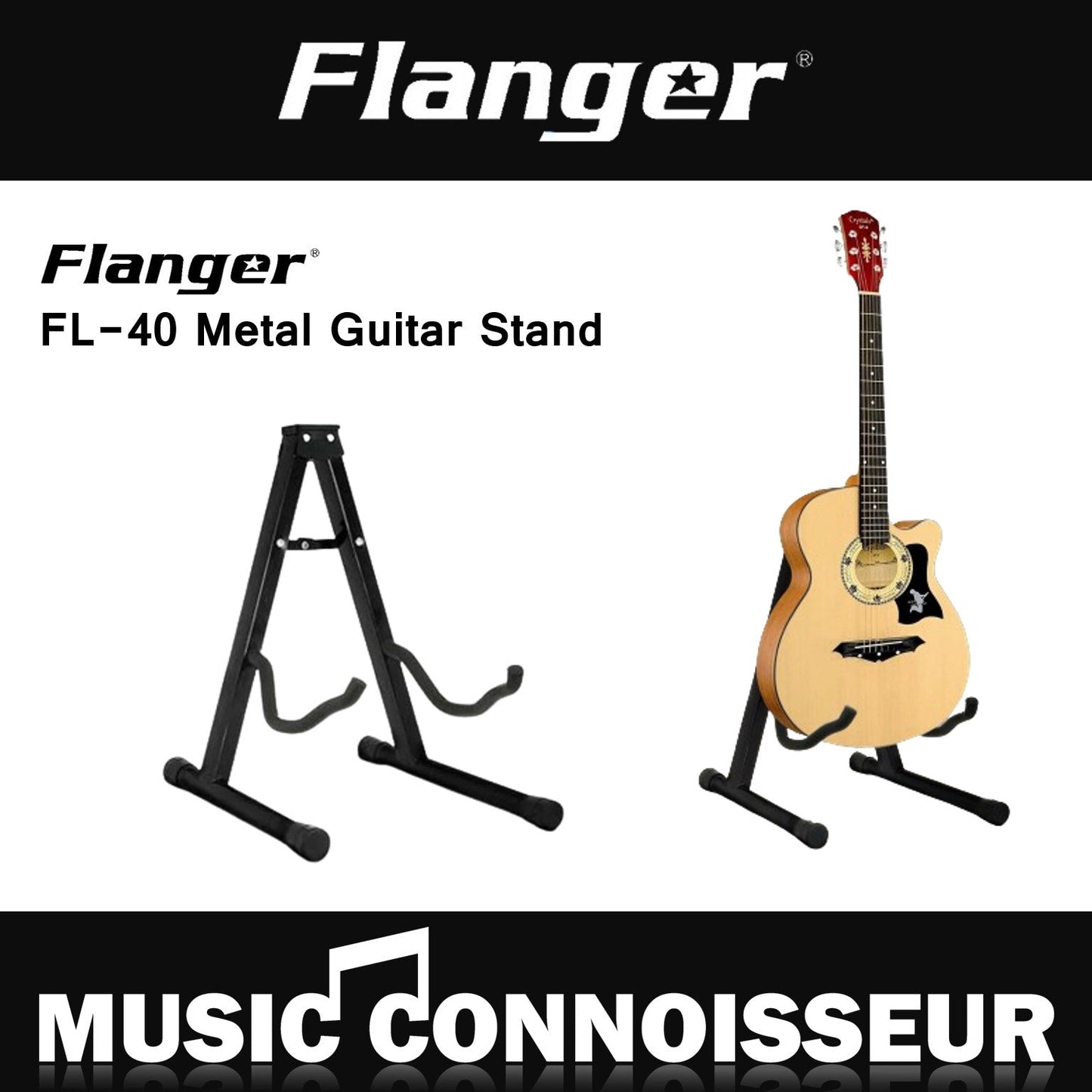 Flanger FL-40 Metal Guitar Stand (Display)