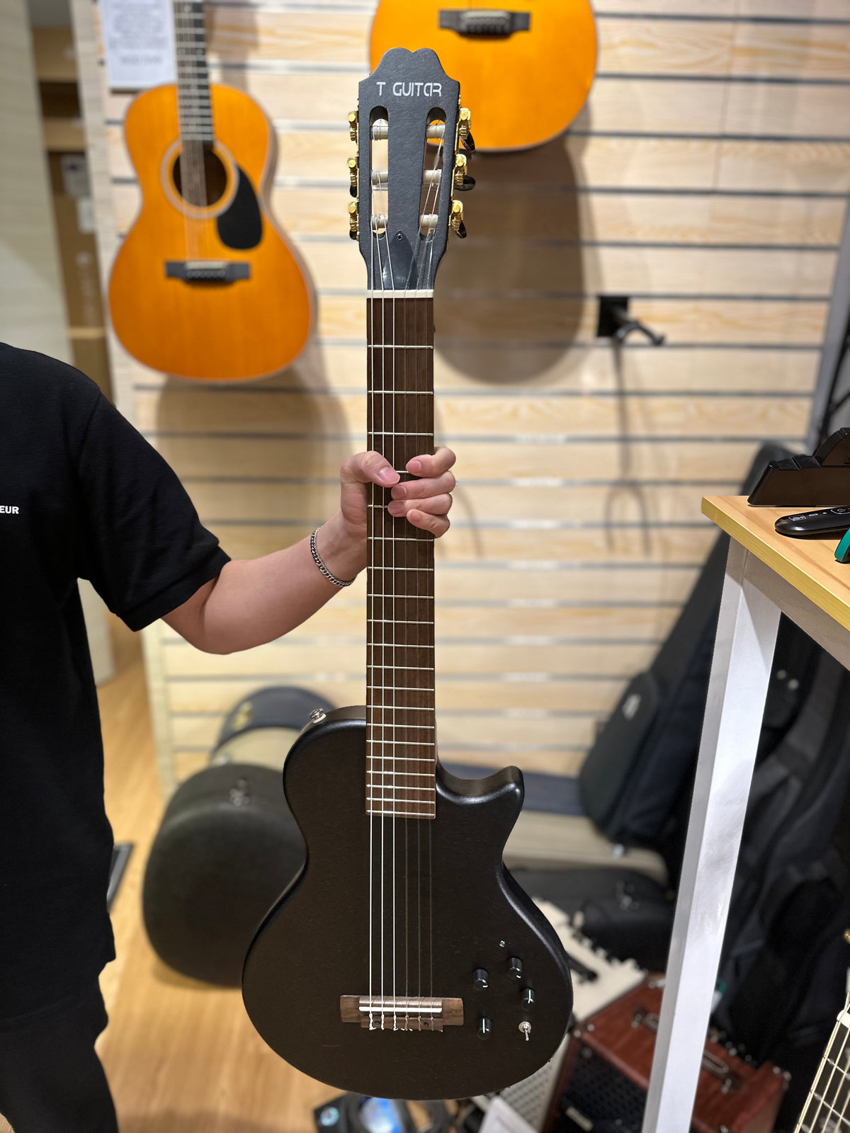 T Guitar Silent Nylon (BK)