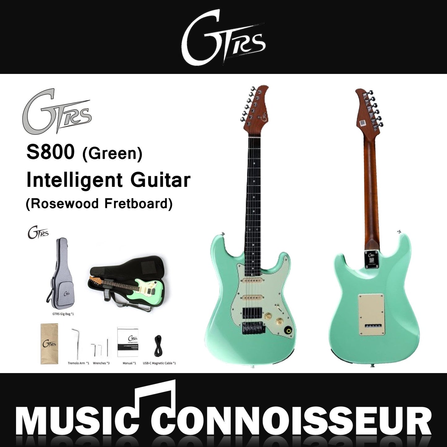 GTRS Intelligent Guitar S800 (Green)