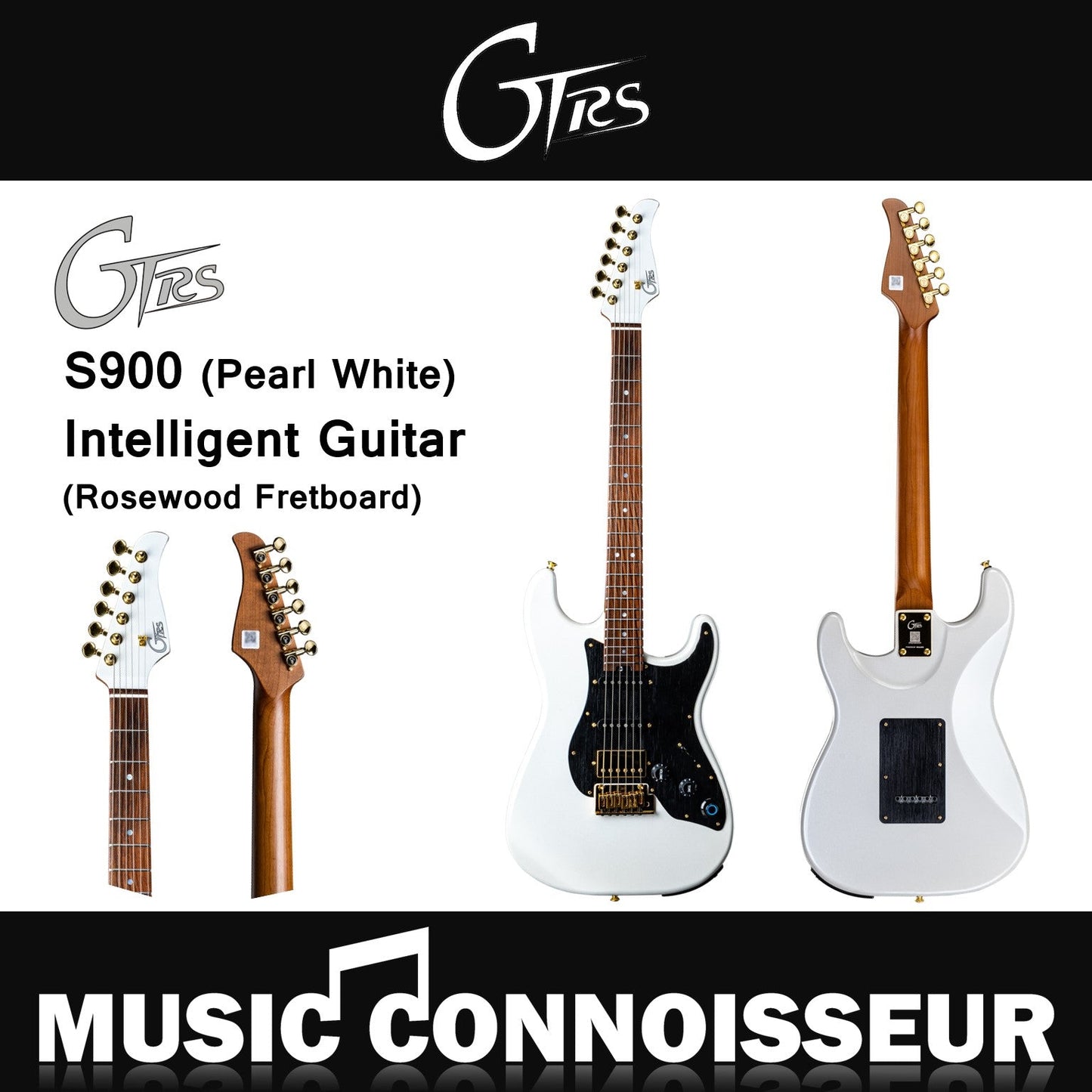 GTRS S900 Intelligent Guitar (Pearl White)