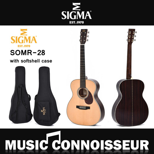 Sigma SOMR-28 Acoustic Guitar W/CASE