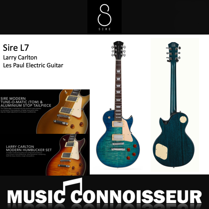 Sire Larry Carlton L7 Electric Guitar (Transparent Blue)