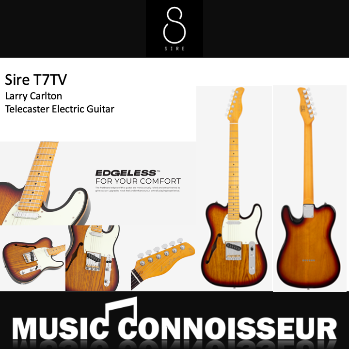 Sire Larry Carlton T7TV Electric Guitar (3 Tone Sunburst)