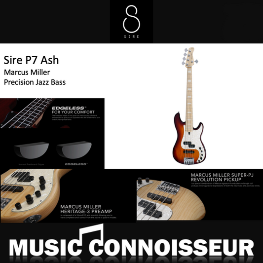 Sire Marcus Miller P7 Ash 5 Strings Bass (2nd Gen - Tobacco Sunburst)