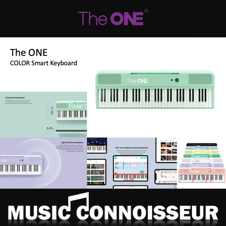 The ONE 61 Keys Color Keyboard (Green)