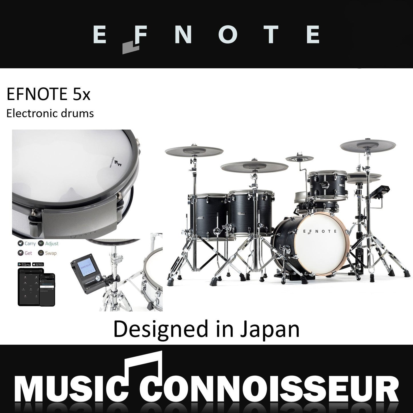 EFNOTE 5X Electronic Drum Kit