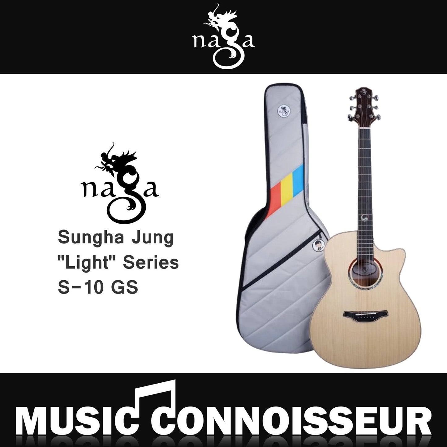 Sungha Jung "Light" Series - S-10 GS Acoustic Guitar