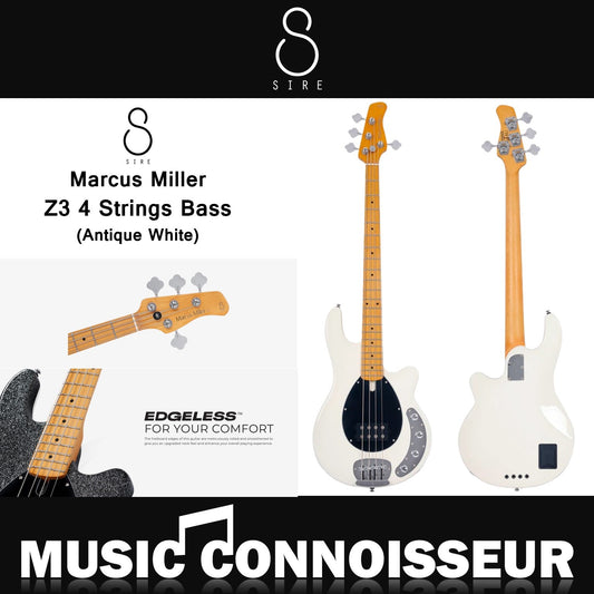 Sire Marcus Miller Z3 4 Strings Bass (Antique White)