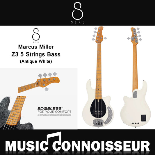 Sire Marcus Miller Z3 5 Strings Bass (Antique White)