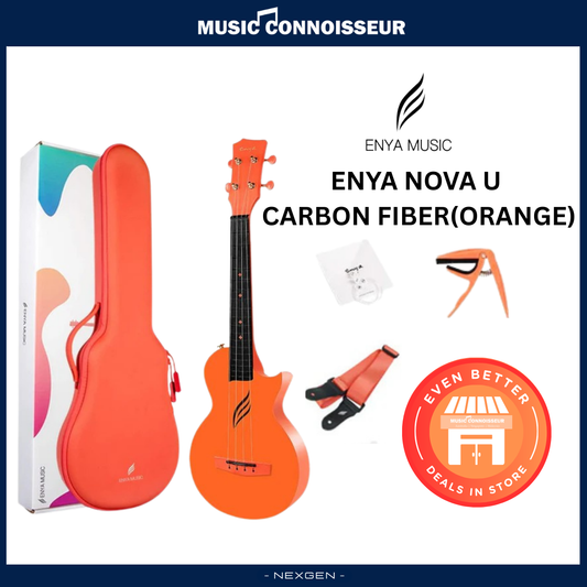 ENYA NOVA U Carbon Ukulele (Orange)
