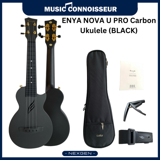 ENYA NOVA U PRO Carbon Ukulele (Black)