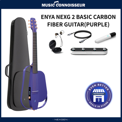 ENYA NEXG 2 Basic Carbon Fiber Guitar (Purple)