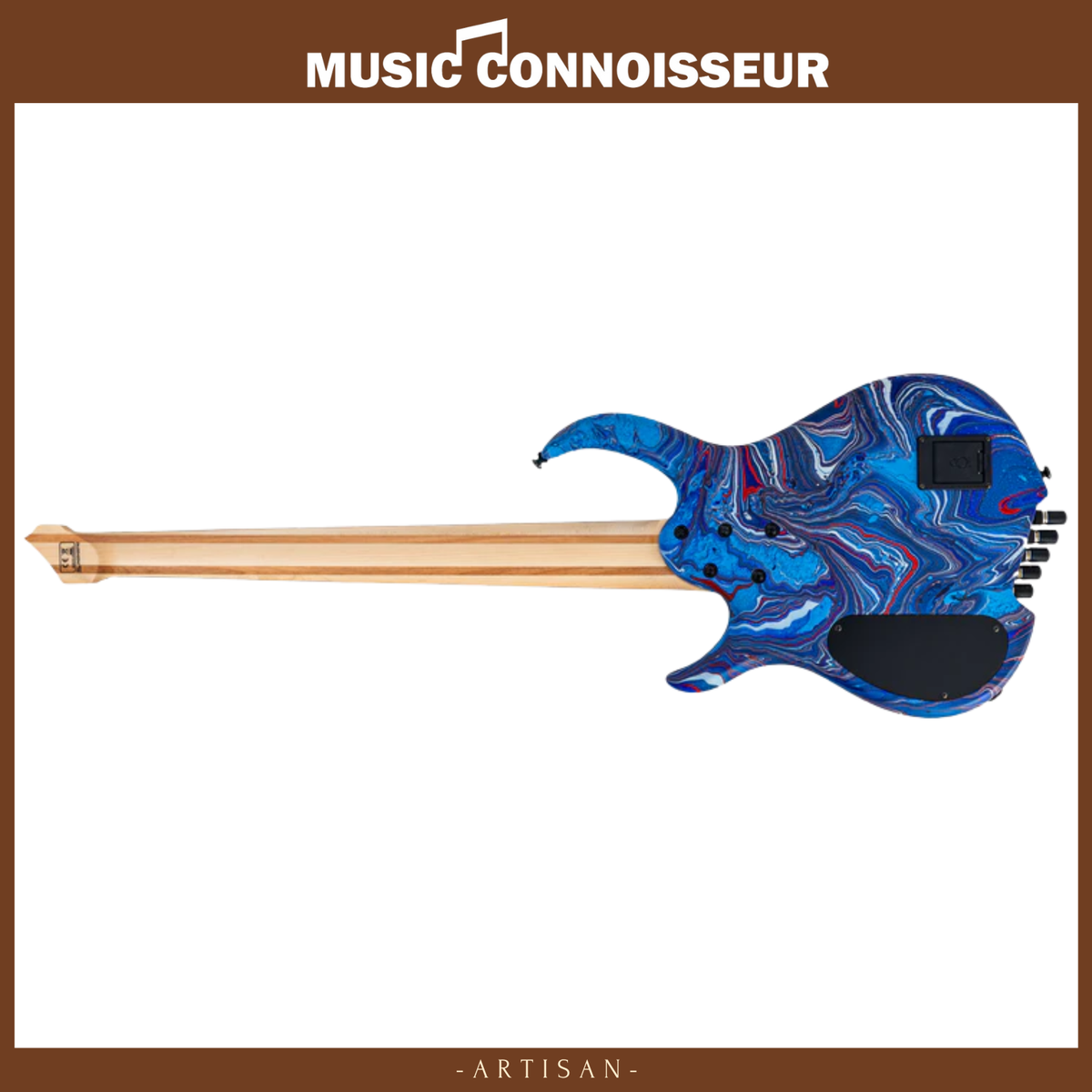 Sire Marcus Miller M6 5-String Headless Bass (Blue Swirl)