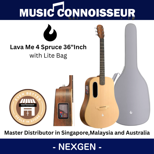 LAVA ME 4 Spruce 36" with Lite Bag (Woodgrain Brown & Burlywood)