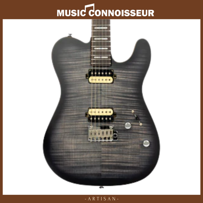 Sire Larry Carlton T7 FM Electric Guitar (New Gen - Transparent Black Satin)