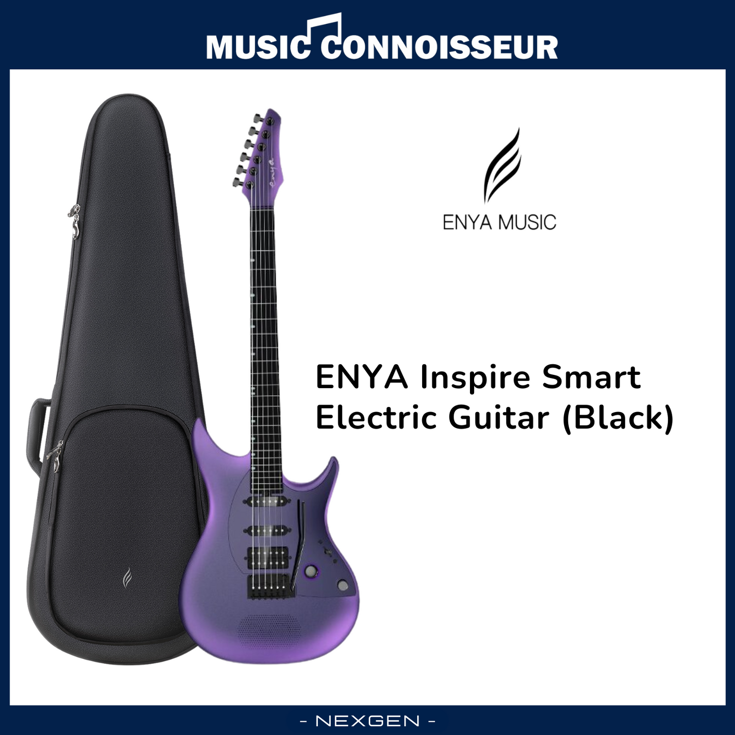 ENYA Inspire Smart Electric Guitar (Royal Purple)