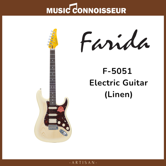 Farida F-5051 Electric Guitar (Linen)
