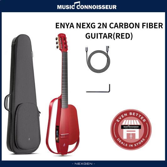 ENYA NEXG 2N Carbon Fiber Guitar (Red)