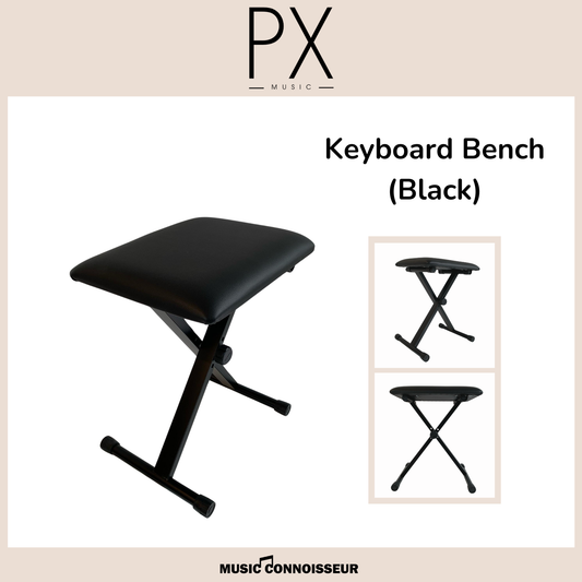 PX Keyboard Bench (Black)