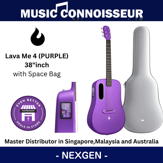 LAVA ME 4 Carbon 38" with Space Bag (Purple)