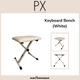 PX Keyboard Bench (White)