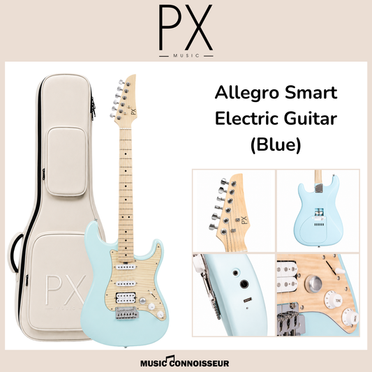 PX AXST Allegro Smart Electric Guitar (Blue)