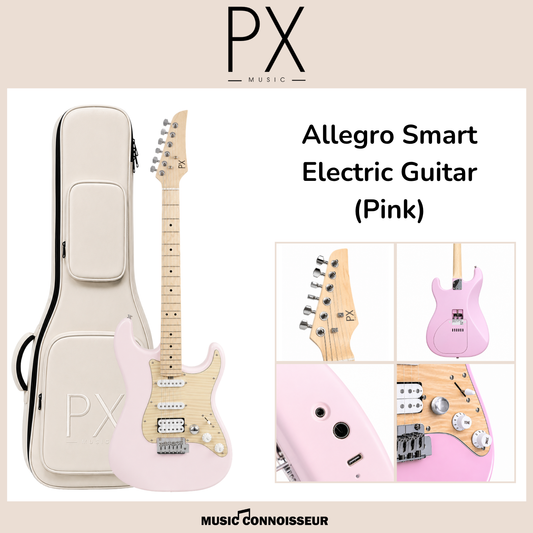 PX AXST Allegro Smart Electric Guitar (Pink)