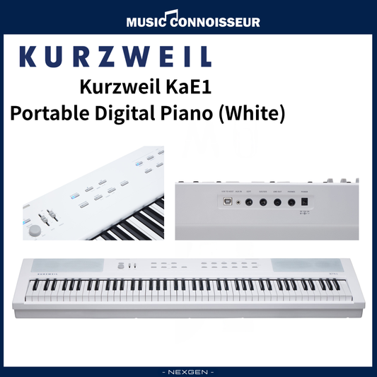 Kurzweil KaE1 Portable Digital Piano (White)