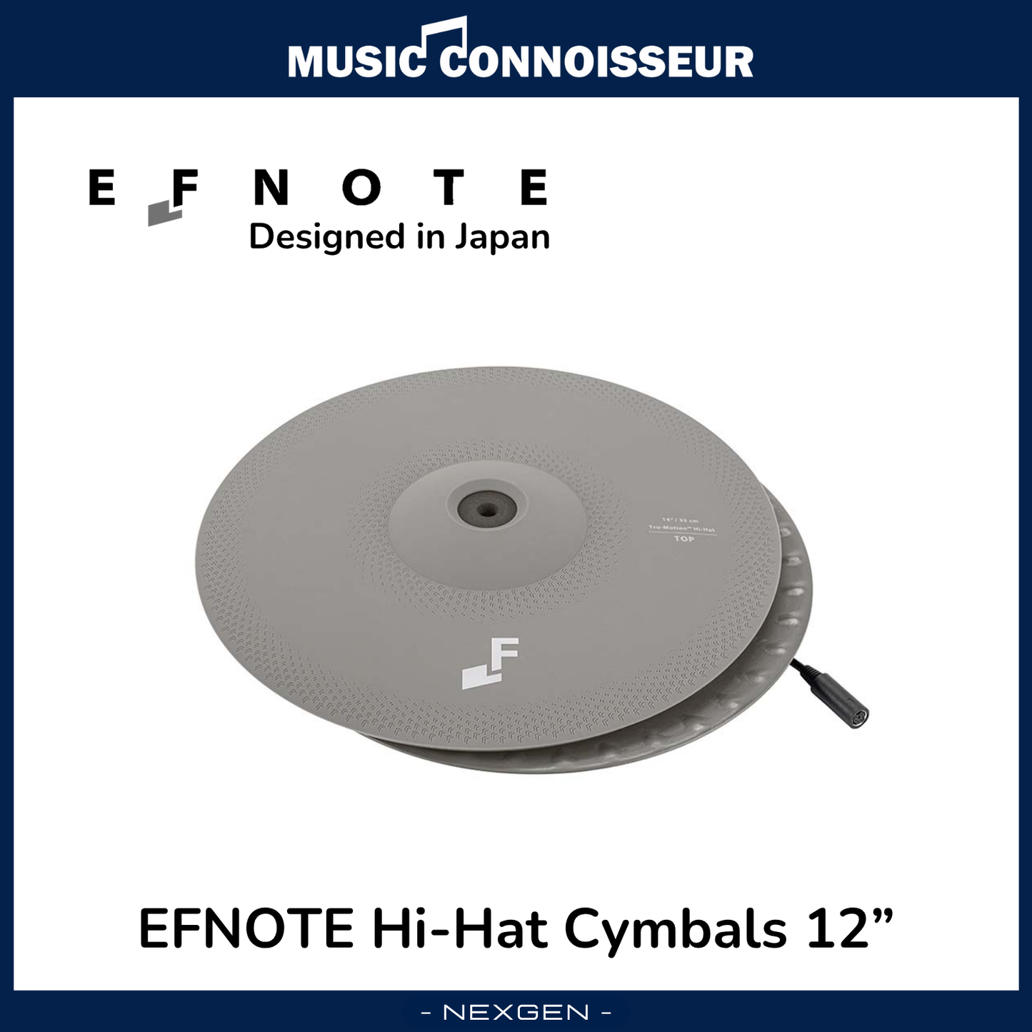 EFNOTE Hi-Hat Cymbals 12”