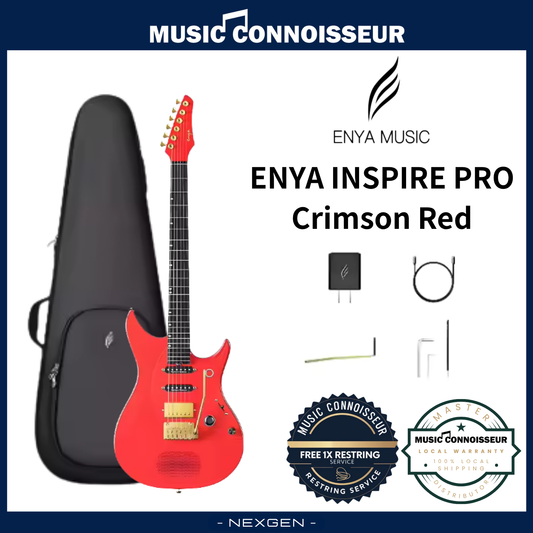 ENYA Inspire Pro Smart Electric Guitar (Crimson Red)