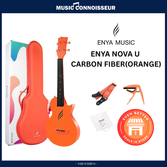 ENYA NOVA U Carbon Ukulele (Orange)