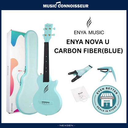 ENYA NOVA U Carbon Ukulele (Blue)