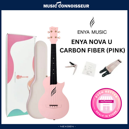 ENYA NOVA U Carbon Ukulele (Pink)