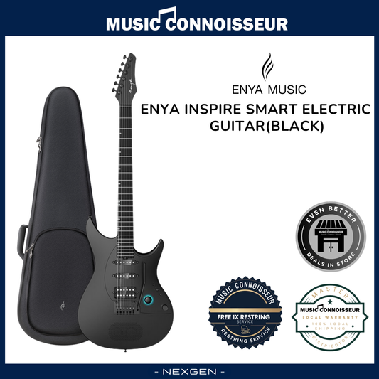 ENYA Inspire Smart Electric Guitar (Black)