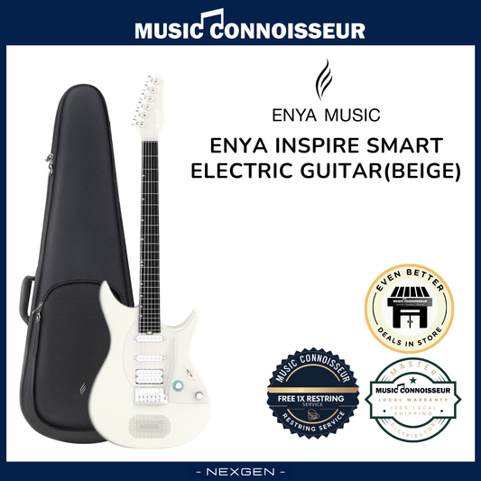 ENYA Inspire Smart Electric Guitar (Beige)