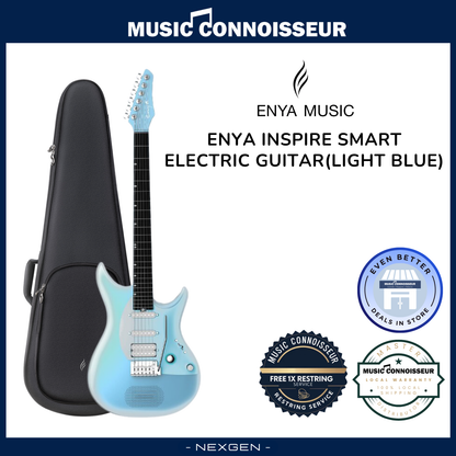 ENYA Inspire Smart Electric Guitar (Light Blue)