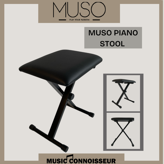 MUSO Keyboard Bench (Black)